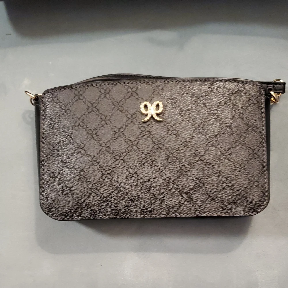 Nine West Elegant Black Purse W Bonus Mini Purse.. - Picture 14 of 15